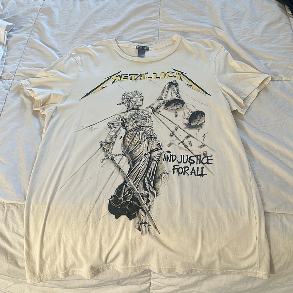 Metallica h&m tee